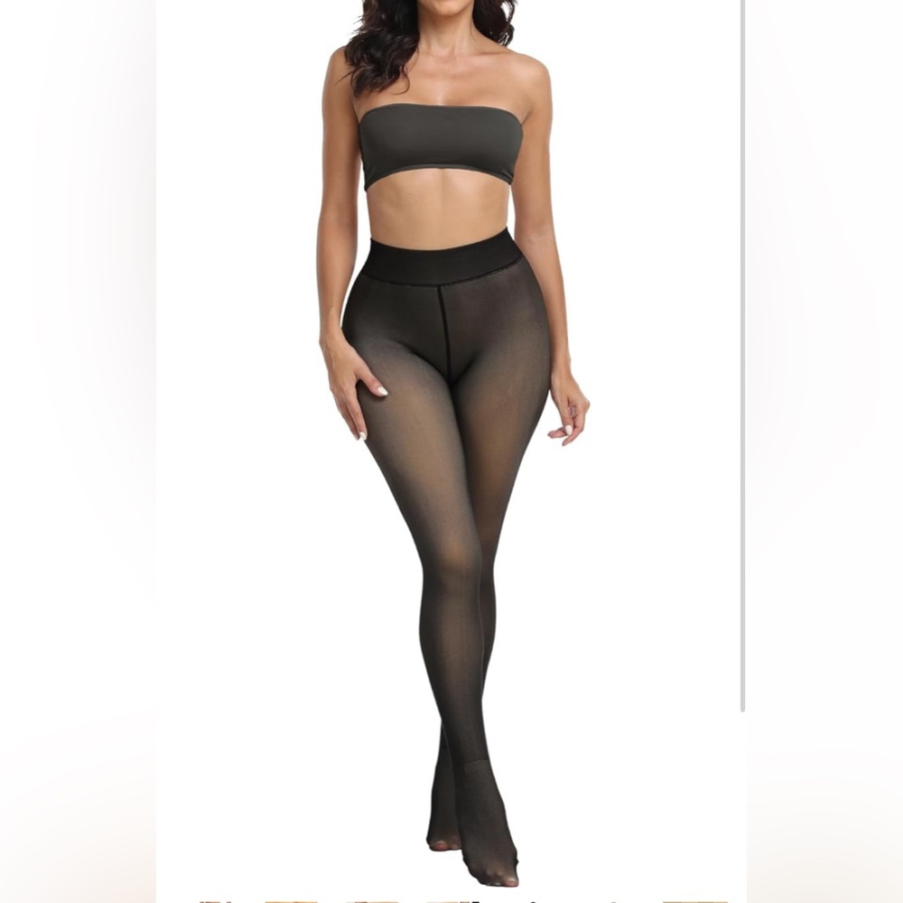 Elegant Black Women's Sheer Hosiery